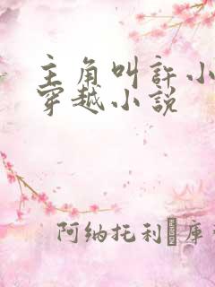 主角叫许小闲的穿越小说