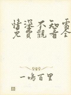 情深不知处短剧免费观看全集高清