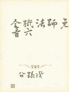 全职法师免费观看六