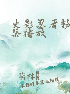 火影忍者动漫全集播放