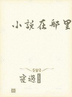 小说在哪里看