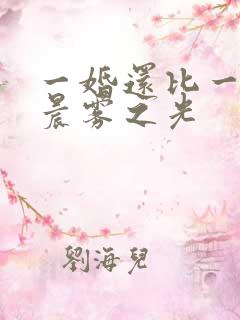 一婚还比一婚高晨雾之光