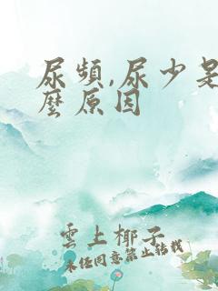 尿频,尿少是什么原因