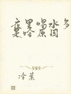 夜里喝水多尿多是啥原因