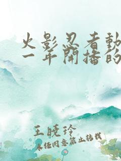 火影忍者动漫哪一年开播的