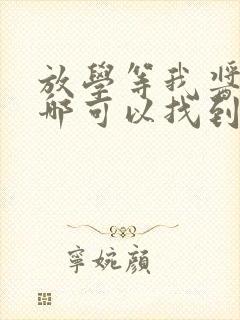 放学等我酱子贝哪可以找到