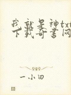 我就是神txt下载奇书网