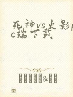 死神vs火影pc端下载