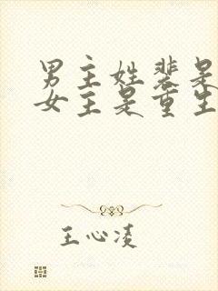 男主姓裴是首辅女主是重生的古言