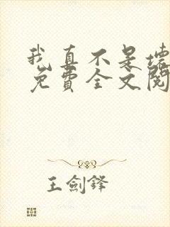 我真不是坏男人免费全文阅读