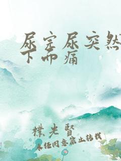 尿完尿突然睾丸下面痛