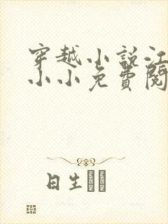 穿越小说江潮苏小小免费阅读