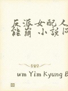 反派女配人设不能崩 小说网