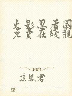 火影忍者国语版免费在线观看