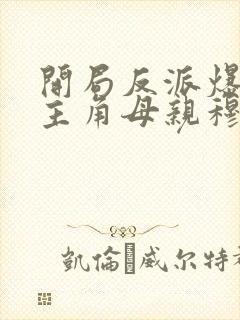 开局反派爆++主角母亲穆星辰