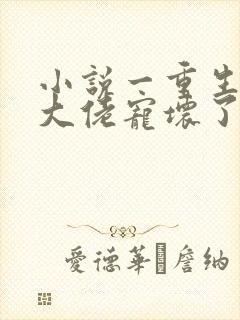 小说一重生后被大佬宠坏了