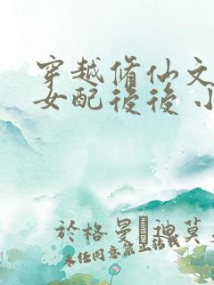 穿越修仙文炮灰女配后后 小说