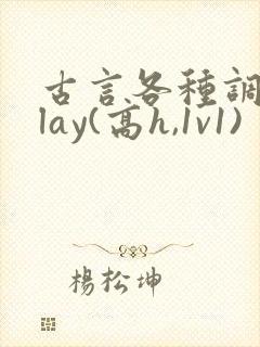 古言各种调教play(高h,1v1)