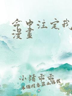 命中注定我爱你漫画