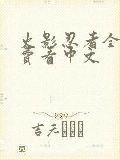 火影忍者全集免费看中文