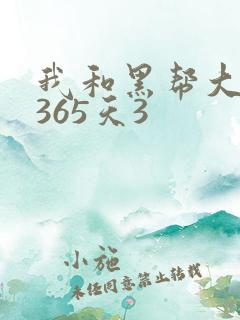 我和黑帮大佬的365天3