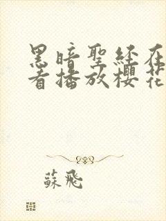 黑暗圣经在线观看播放樱花