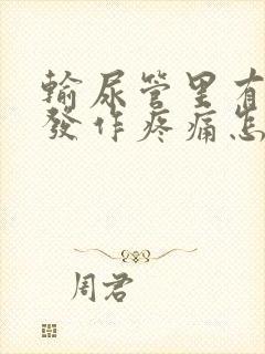 输尿管里有结石发作疼痛怎么办