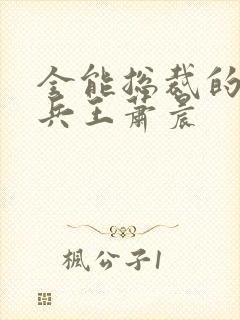 全能总裁的全能兵王萧晨