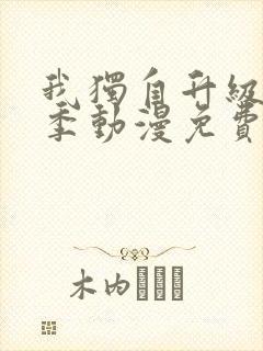 我独自升级第二季动漫免费观看