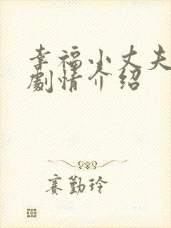 幸福小丈夫分集剧情介绍