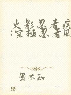 火影忍者疾风传:究极忍者风暴4