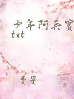 少年阿兵宾小说txt