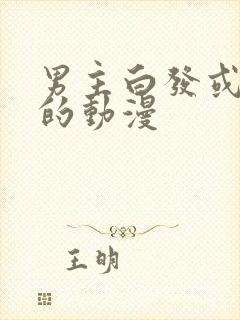 男主白发或银发的动漫