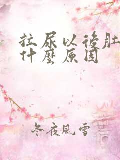 拉尿以后肚子痛什么原因