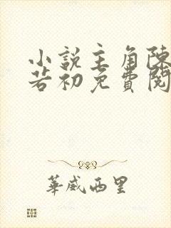 小说主角陈凡苏若初免费阅读