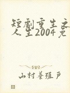 短剧重生之飞驰人生2004免费观看