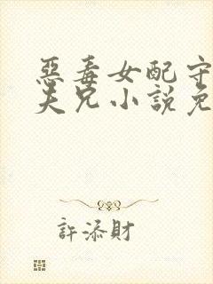 恶毒女配守活寡夫兄小说免费阅读全文