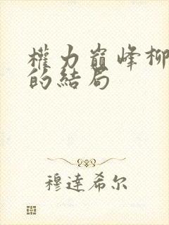 权力巅峰柳擎宇的结局