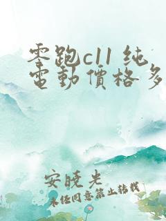 零跑c11 纯电动价格多少钱