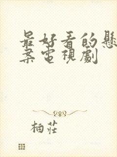 最好看的悬疑破案电视剧