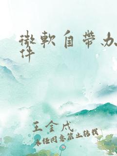 微软自带办公软件