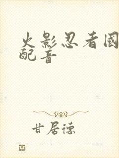 火影忍者国语版配音