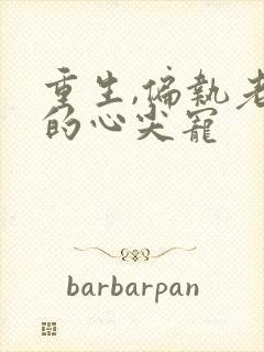 重生,偏执老公的心尖宠