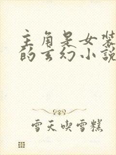 主角是女装大佬的玄幻小说