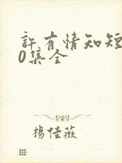 许有情知短剧30集全
