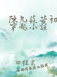 陈凡苏若初主角穿越小说