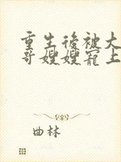 重生后被大佬哥哥嫂嫂宠上天