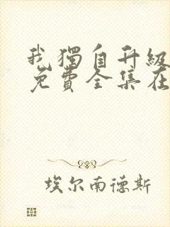 我独自升级漫画免费全集在线观看