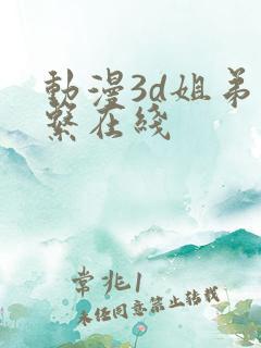 动漫3d姐弟关系在线