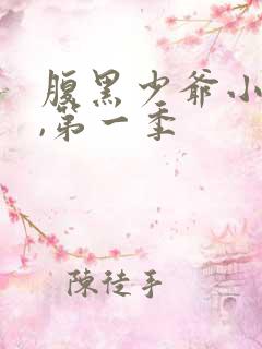 腹黑少爷小甜妻,第一季